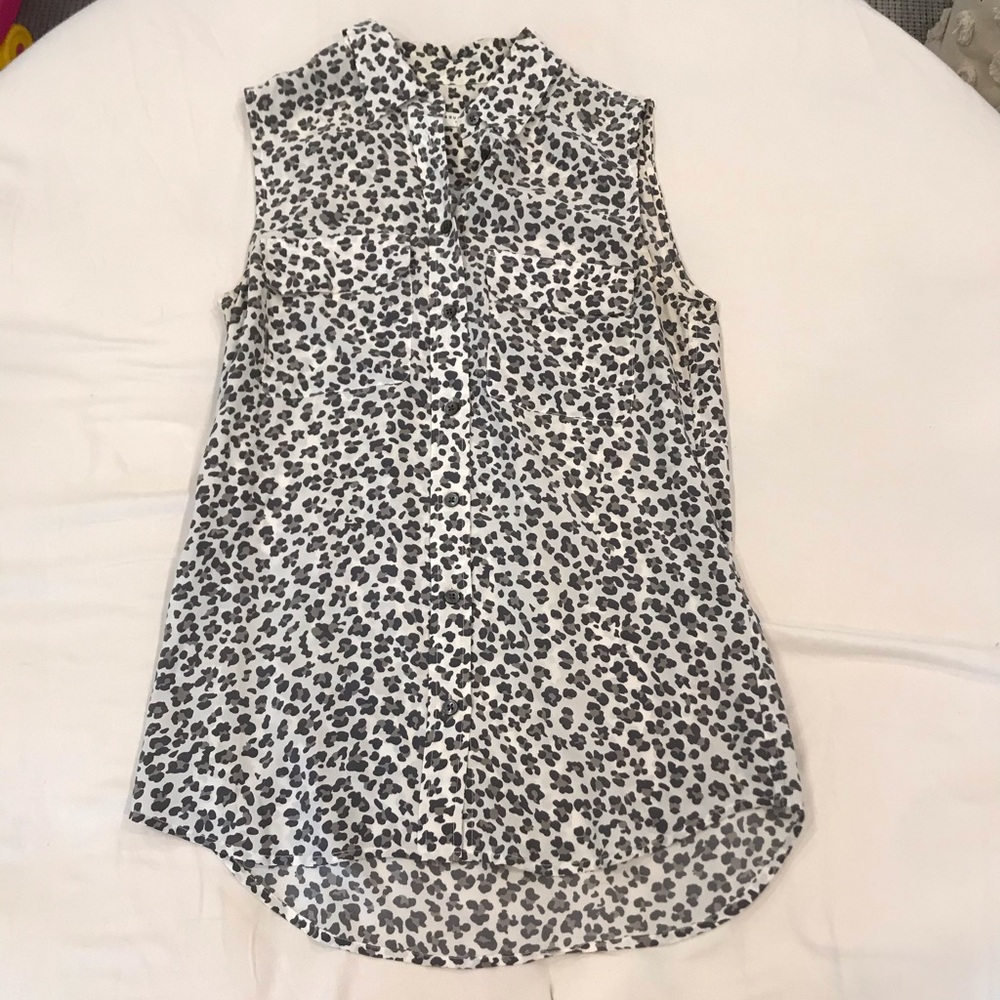 Equipment Silk tank top
